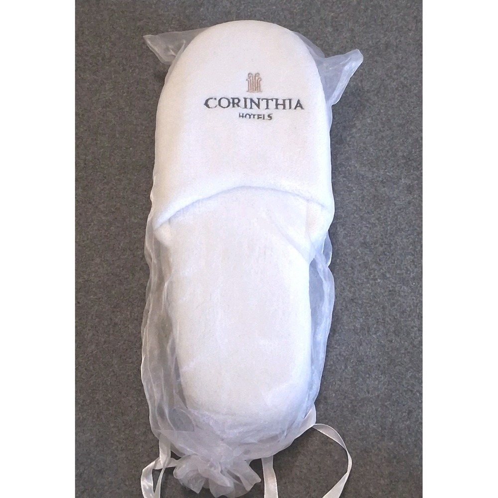 5-STAR CORINTHIA HOTEL LUXURY SLIPPERS UNISEX SIZE 45
